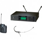 鐵三角 Audio-Technica ATW-3194bD 黑色無線頭戴式麥克風系統