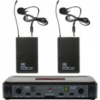 Galaxy Audio  ECDR/38VV ECD無線系統的雙領夾式麥克風