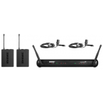 舒爾 Shure SVX188/CVL  一拖二無線領夾話筒