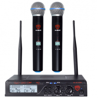 NADY U-2100 HT 雙通道無線手持系統（心形動圈無線手持話筒）